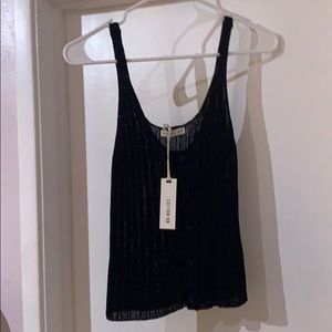 Bank button down tank